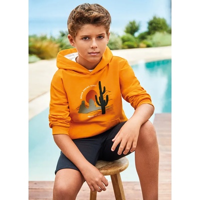 MAYORAL Суичър без цип за момче Майорал в оранжево