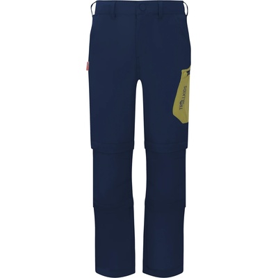 Trollkids Детски панталон със свалящи крачоли Trollkids Kid's Preikestolen Double Zip-Off Pants Zip-off trousers - Mystic Blue / Kiwi - размер 110 (EU) (701-2961-0313)