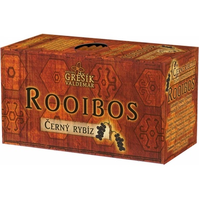 Grešík ROOIBOS černý rybíz 20 x 1,5 g