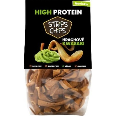 Strips Chips WASABI hrachové s wasabi 80 g