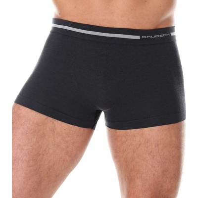 Brubeck Comfort Wool Mens Boxer Shorts černé boxerky – Hledejceny.cz