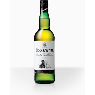 Black & White Scotch Whisky 40% 0,7 l (čistá fľaša)