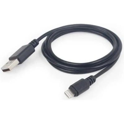 Gembird CC-USB2-AMLM-1M USB 2.0 Lightning (IP5 a vyšší) nabíjecí a synchronizační, 1m, černý
