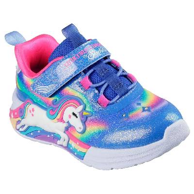 Маратонки Skechers Unicorn Chaser N trainers - Blue (Blue Sparkle Mesh / Multi Trim)