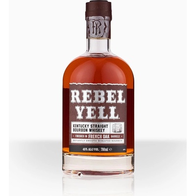 Rebel Yell French Barrel Special Finish 45% 0,7 l (čistá fľaša)