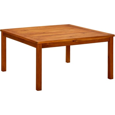 vidaXL Градинска кафе маса, 85x85x45 см, акация масив (316396)