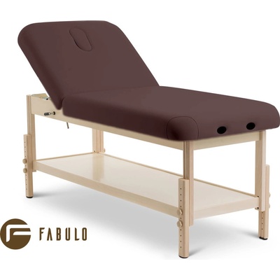 Pevné masážne lehátko Fabulo SPA Lux V2 Set Farba čalúnenia: čokoládová Šírka lehátka: 81 cm od 192 x 76 cm 33 kg 2 farby