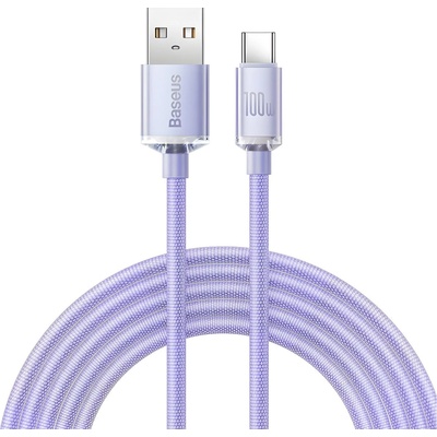 Baseus Data кабел USB - USB - C 100W - 2m - Лилав KP25162 (25162)