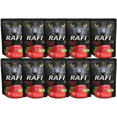 DOLINA NOTECI Rafi Cat s hovädzím mäsom 10x300 g
