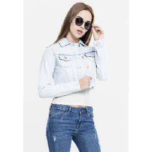 Urban Classics Дамско късо дънково яке в светлосин цвят Urban ClassicsMODEL330 SALE - , размер S