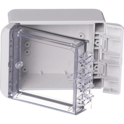 Bopla Bocube B 100806 PC-V0-G-7035 96022125 Venkovní kryt 80 x 113 x 60 Polykarbonát V0 šedobílá (RAL 7035) 1 ks