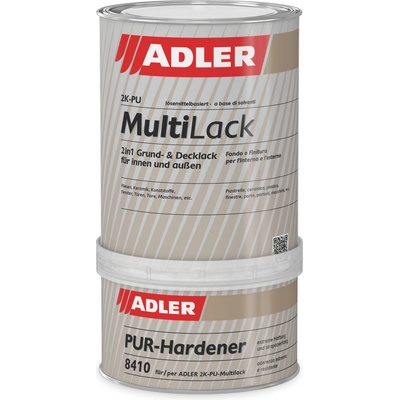 ADLER 2K-PU-MULTI-LACK 1 kg čokoládová hnedá