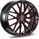 Barracuda Project THREE 8,5x18 5x112 ET33 gloss black flash red
