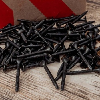 Vruty / Skrutky sadrokartón-kov samovrtné 3,5X45mm - 500ks