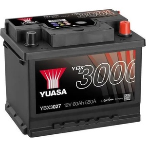 YUASA 60Ah 550A right+ (YBX3027)