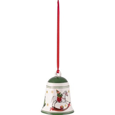 Villeroy & Boch Орнамент за коледна елха Annual Christmas Edition My Christmas Tree звънец зелен (14-8622-6850)