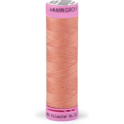 Polyesterové nitě návin 100 m Aspo Amann 0637 light peach