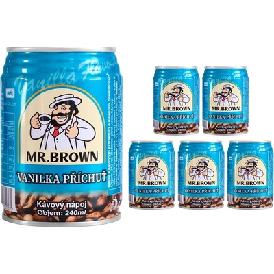 Mr.Brown Vanilla 6 x 240 ml