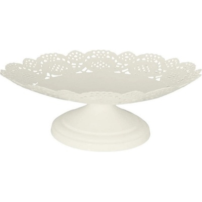 Strömshaga Mísa na podstavci Maja Off White 30 cm