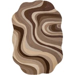 Flair Rugs Кафяв/бежов ръчно изработен вълнен килим 200x290 cm Envy Wool - Flair Rugs (503119382860)