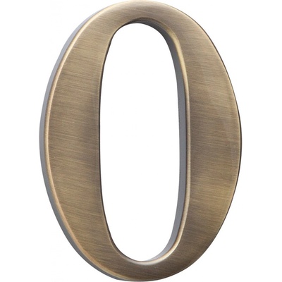 Cobra Číslice 0 - 5 cm, česaný bronz – Zboží Mobilmania