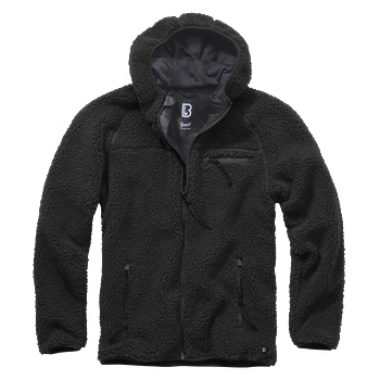 Image 1 of Brandit Мъжко пухкаво яке в черен цвят Brandit Teddyfleece WorkerBW-5024-2 - Черен, размер XXL
