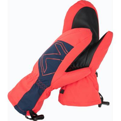 Ziener Lavalino As Aw Mitten Junior detské rukavice fiery red