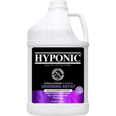 Hyponic Grooming Artist Objemový šampon pro psy 3800 ml + pumpička