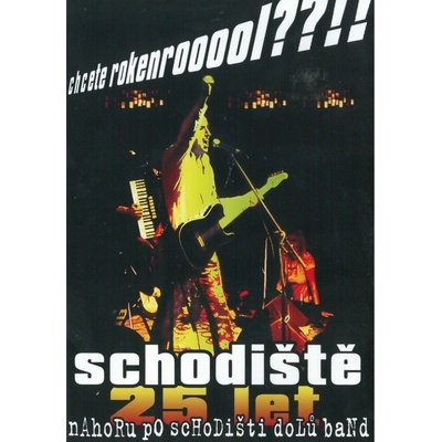 Nahoru po schodišti dolů band a Schodiště - Chcete rokenrooool?? (2DVD) - DVD