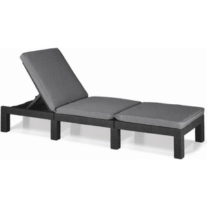 Keter Daytona Deluxe 195x65x25.5 cm graphite/grey (252223)
