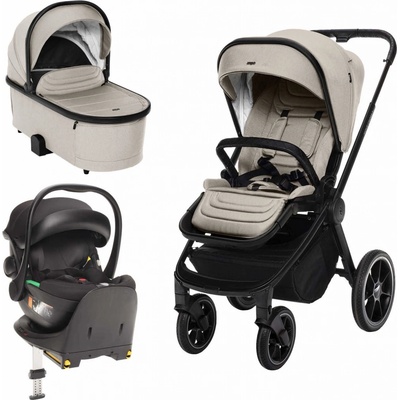 ZOPA Set Move Cross 3 + korba Move XL 3 + autosedačka + báze 2025 Ivory Beige