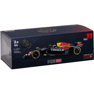 BBURAGO FORMULE F1 Red Bull RB18 Abu Dhabi 2022 SERGIO PEREZ18-28026 1:24