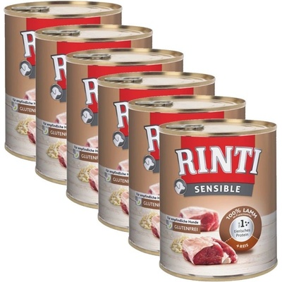 Rinti Sensible Adult jahňa & ryža 6 x 800 g