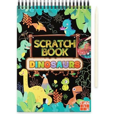 Scratch Book - Dinosaurs