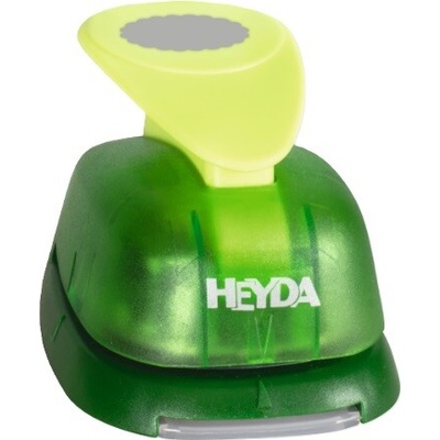 Heyda vysekávačka XL 38 mm ovál vlnkovaný