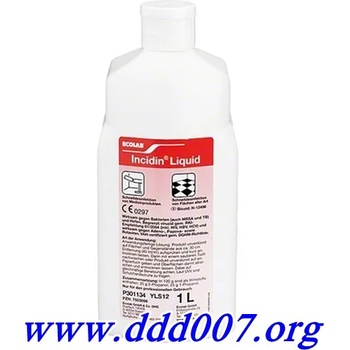 Image 1 of ECOLAB - Europe Инцидин Ликвид за бърза дезинфекция на повърхности