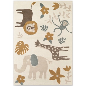 Hanse Home Кремав детски килим 160x235 cm Animal Safari - Hanse Home (106213-160x235)