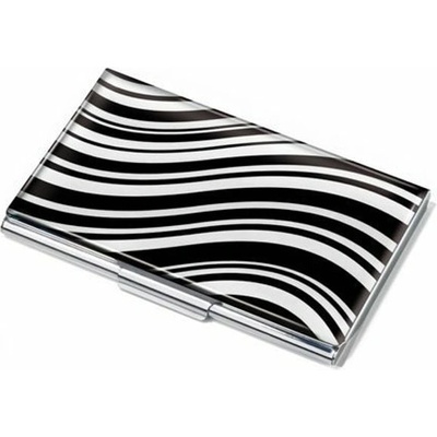 Troika Визитник Troika CDC10-A022, метален, черно-бял (CDC10-A022)