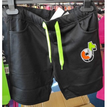 Kugo FC0258B chlapecké šortky černé