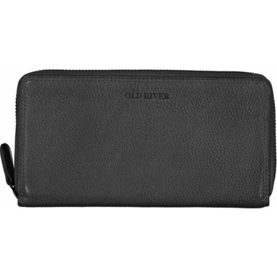 Prostorná dámská peněženka celá zip RFID PWS-670 černá Old River