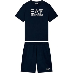 Ea7 emporio armani 7B000302_AF10375 short sleeve set - Blue (Armani Blue)