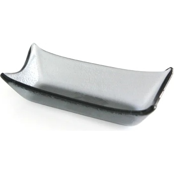 Image 1 of 3D the glassware company D-Чинийка за хапки правоъгълна 8/14см(1879-94-005)ЧЕРНО (0103226)