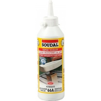 Soudal 66А D4 - водоустойчиво лепило за дърво 0.250л (6255)