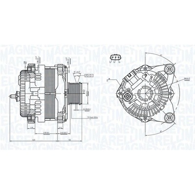 Generátor MAGNETI MARELLI 063732182010