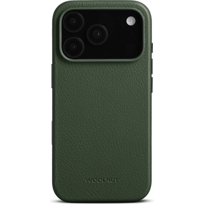 WOOLnut Leather Case for iPhone 17 Pro - Green (K-WN-IP17P-C-3189-GN)