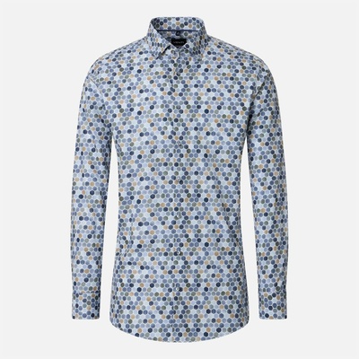 Venti Modern fit pánská košel'a s celoplošným vzorom