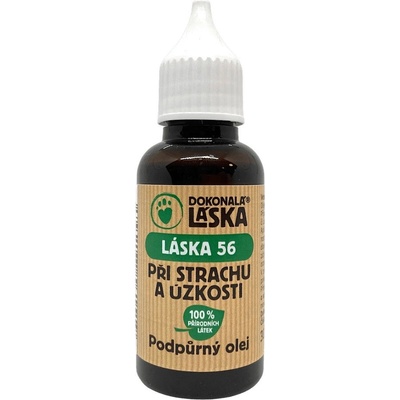 Dokonalá láska LÁSKA 56 Při strachu a úzkosti 30 ml – Hledejceny.cz