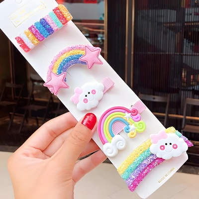 HARAHU Щипки за коса - Дъга / Тип2 kp7891 (7891)