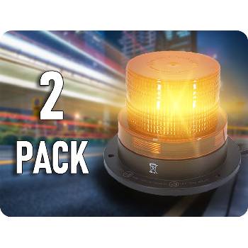 TruckLED LED strešné výstražné svetlo - maják, 20W, 12-24V, oranžové/2-PACK! [L0009-ALR]