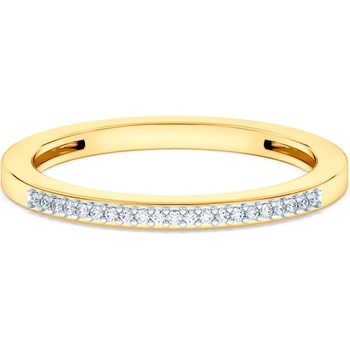 SAVICKI Годежен пръстен savicki: двуцветно злато, диаманти